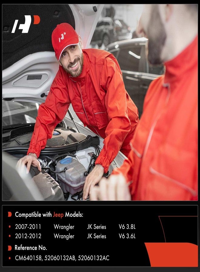 A-Premium Clutch Master Cylinder Without Reservoir Compatible with Jeep JK Series Wrangler 2007-2011 3.8L, Wrangler 2012 3.6L, Replace# 52060132AB, 52060132AC - Image 2